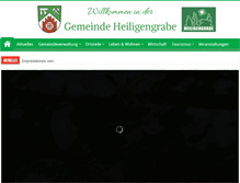 Tablet Screenshot of heiligengrabe.de